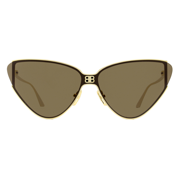 Balenciaga Cateye Sunglasses BB0191S 002 Gold 99mm - Picture 2 of 2